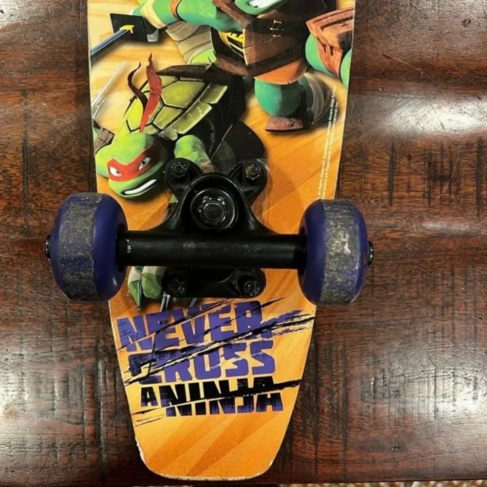 Vtg‎ 2014 Teenage Mutant Ninja Turtles TMNT Nickelodeon Skateboard Bravo Sports
